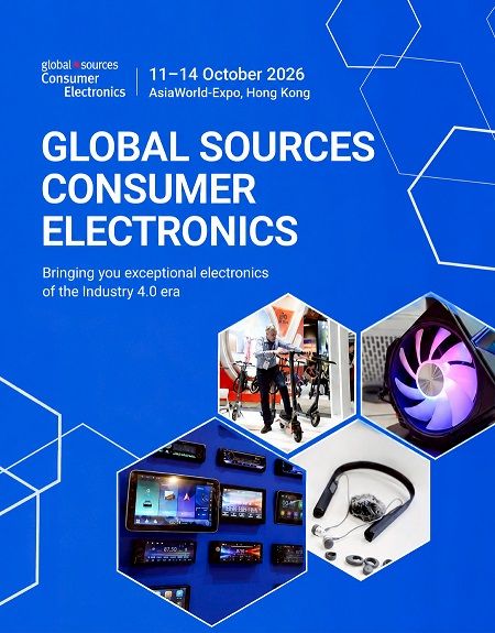 Drow Enterprise bei den Global Sources Consumer Electronics 2026, Hongkong.
