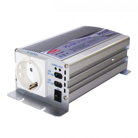Onduleur 300W 12V 24V 220V avec double USB-C