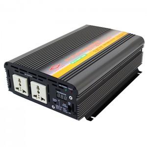 Inverter Gelombang Sine Modifikasi 1000W dengan Pengisian Surya MPPT