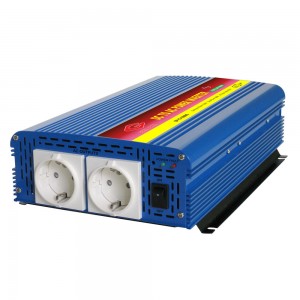 Inverter gelombang sinus murni 1500W 12V 24V - Inverter daya DC ke AC 1500W