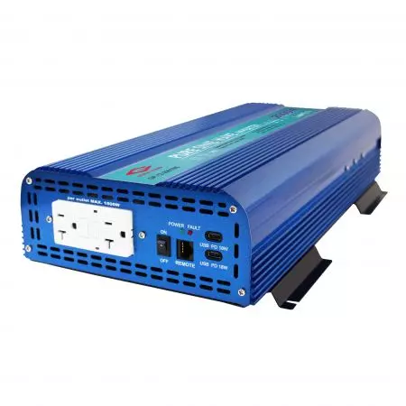 Inversor de potencia de onda sinusoidal pura de 2000W 12V 24V 48V - Inversor de potencia de onda sinusoidal pura de 2000W 12V 24V