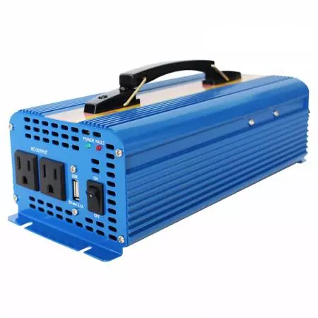 Inversor de Onda Senoidal Portátil de 1000W - Fácil de transportar - inversor de onda senoidal pura com alça