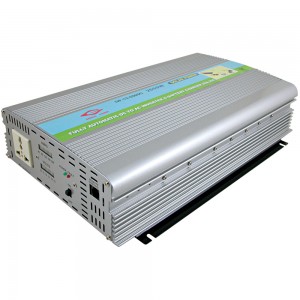 Inverter à onde sinusoïdale modifiée de 2500W 12V DC à AC avec chargeur