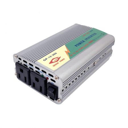 300W 12V 24V インバーター電源 - 300W 12V 24V 正方形波インバーターは、安全な電力使用を提供します。