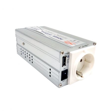 Inverseur de puissance 300W 12V 
Léger et peu encombrant