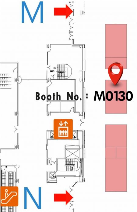 Emplacement du stand Drow Enterprise M0130 à Taipei AMPA 2026