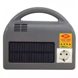 Générateur d'énergie portable solaire 400W UPS avec 3 façons de charger - Installation rapide et facile