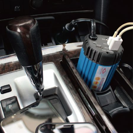 Cup shape, easy to put in the car