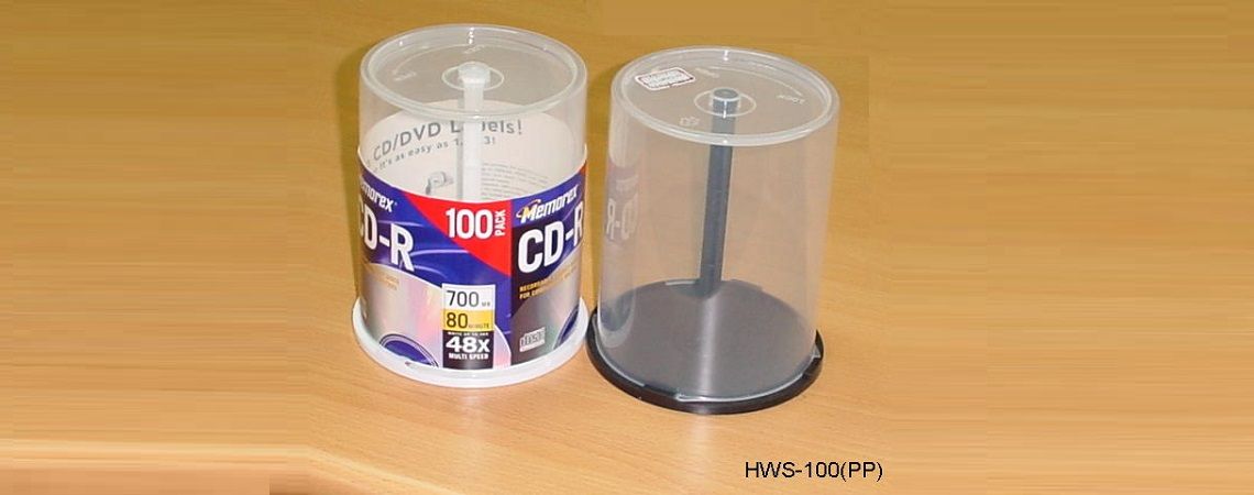 100pcs Disc Capacity CAKEBOX - Stable CD CAKEBOX container