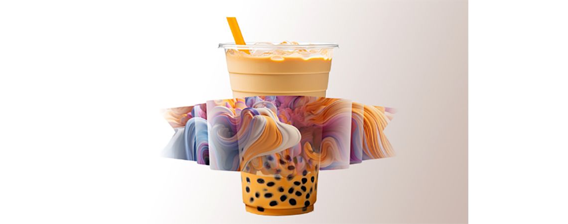 Amaze your customer with impressive branding printed on plastic cup