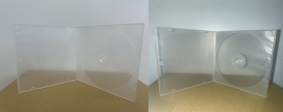 5.2mm Slim Heldere PP Enkele CD/DVD Cases - Slim Transparante PP Enkele Cases