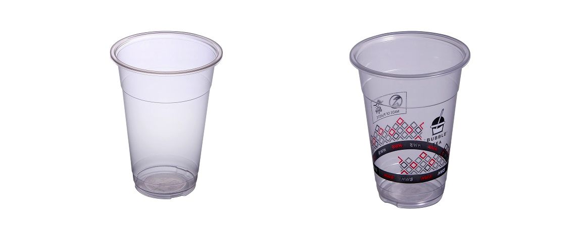 16oz / 500ml PP Yumuşak Bardaklar - Net ve kişiselleştirilmiş baskı 500ml plastik bardak