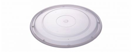 40oz 圓型餐盒蓋子 - 透明、有透氣孔的1200蓋子，適用於 1200ml 餐盤