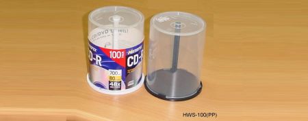 100 stuks Schijf Capaciteit CAKEBOX - Stabiele CD CAKEBOX container