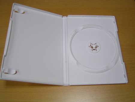 DVD Box White Color