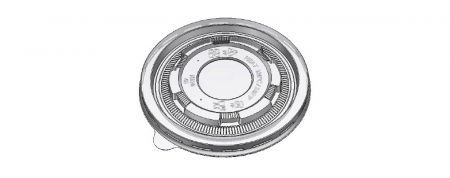 Çorba Kasesi için 120mm PP Yuvarlak kapak