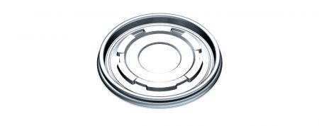 112mm Translucent Flat Lid voor Heerlijke Soep Papieren Kom - Plastic transparante deksel geschikt voor 16oz papieren soepkom