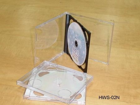 Doppel-Jewel-Case in drei verschiedenen Farben