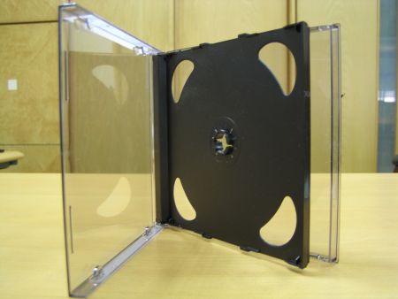 Schwarzes Doppel-Jewel-Case