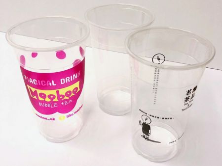 客製印刷透明飲料杯推廣品牌範例 2