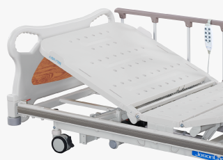 Bed 'S Frame Is Made Of Power Coated Steel, Head/Foot Board Is Made Of ABS. Also Holes For Ventilate.