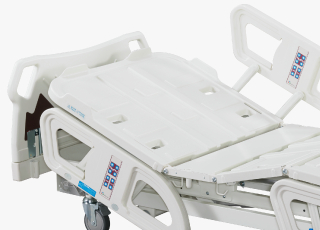 床體結構-鋼製粉體塗裝、床面板塑鋼一體成型設計