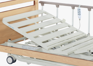 Bed 'S Frame Is Made Of Power Coated Steel, Head/Foot Board Is Made Of ABS. Also Holes For Ventilate.