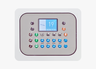 Outer Siderail LCD Controls