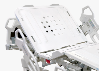 Bed 'S Frame Is Made Of Power Coated Steel, Head/Foot Board Is Made Of ABS. Also Holes For Ventilate.