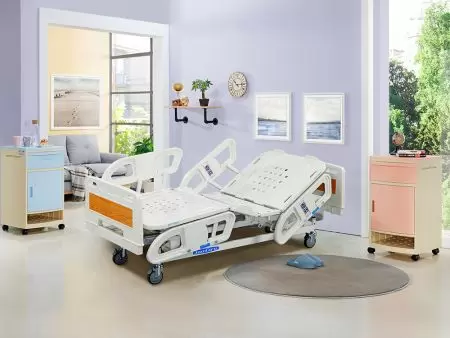 Exquisita cama de hospital eléctrica