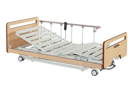 超低型電動床居家照護床(圍木) - Joson-Care強盛興 多功能居家照護電動床 (圍木)