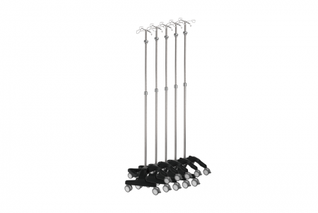 Stackable IV Stand - Joson-Care IV pole on casters