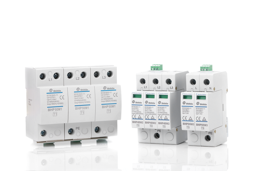 อุปกรณ์ป้องกันการกระชากไฟฟ้าชนิด Shihlin Electric รุ่น BHPM