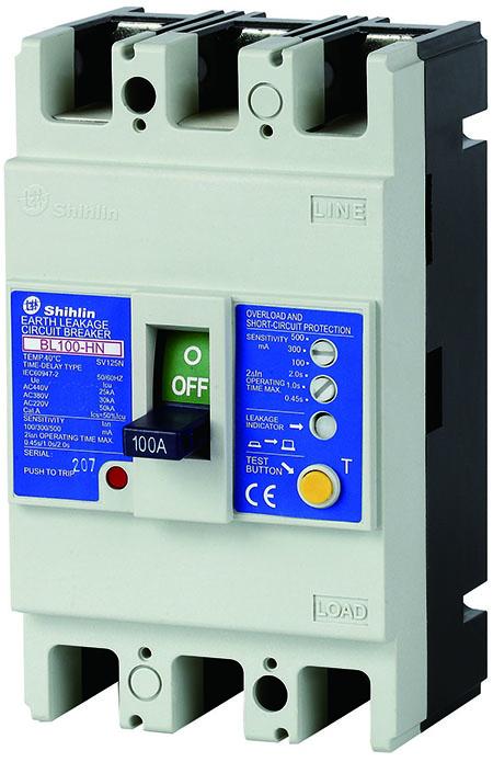 Shihlin Electric Earth Leakage Circuit Breaker BL100-HN