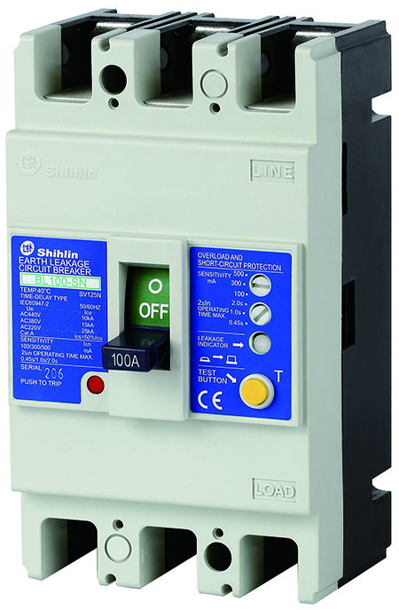 Shihlin Electric Earth Leakage Circuit Breaker BL100-SN