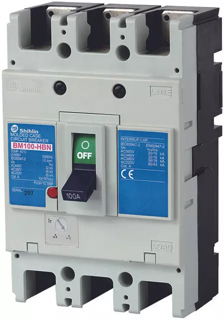 Shihlin Electric Máy cắt mạch kiểu khuôn BM100-HBN