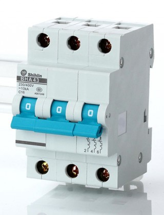 Interruttore Magnetotermico - Interruttore automatico in miniatura Shihlin Electric BHA