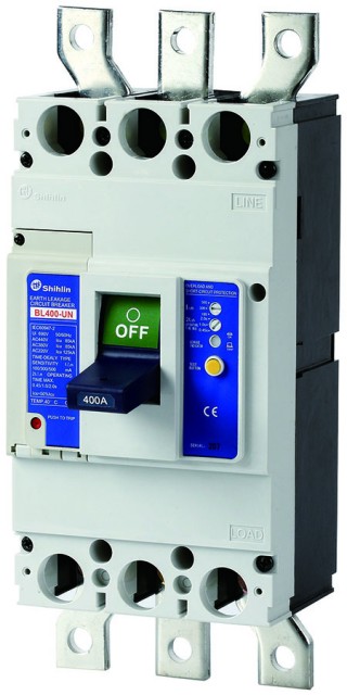 Interruptor de circuito de fuga a tierra - Interruptor de circuito de fuga a tierra Shihlin Electric BL400-UN