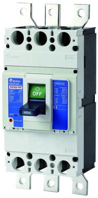 Молдинговый автоматический выключатель - Shihlin Electric Молдинговый автоматический выключатель BM400-RN