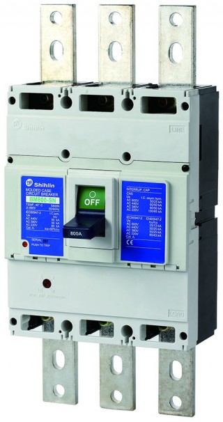 Interruptor Automático en Caja Moldeada - Interruptor automático en caja moldeada Shihlin Electric BM800-SN