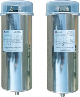 Condensatore di derivazione auto-riparante cilindrico
