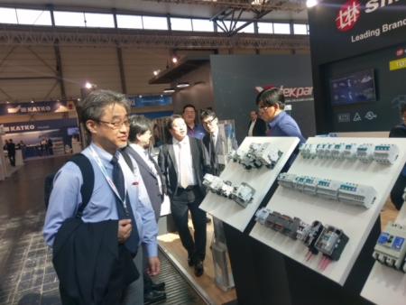 Shihlin Electric stand in 2018 Hannover Messe