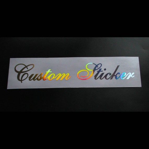 Holographic Vinyl Permanent Adhesive Rainbow Chrome Oilslick Works With All  Cricut Machines, Silhouette Cameo, Craft Plotters and Cutters -  Hong  Kong