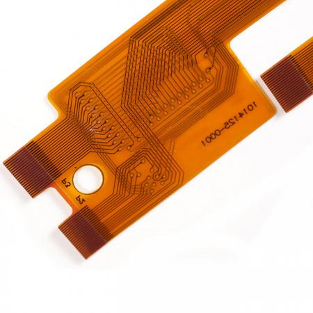 Circuito Impresso Flexível com Reforço - Circuito com banho de ouro