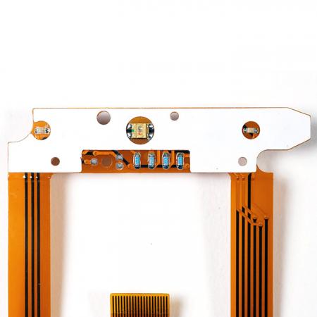 Composants assemblés sur circuit imprimé flexible - LED et composants assemblés