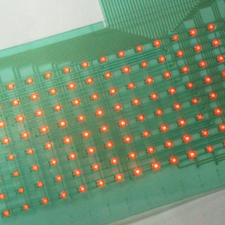 Isolatiecircuit geassembleerd met LED's - Isolatie-inktcircuit