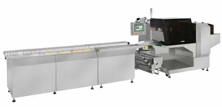 Multi-servo Driving with 3sections Belt Feeding Packaging Machine.
