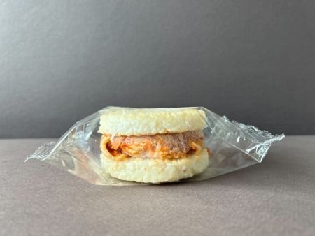 Macchina per il confezionamento di cibi freschi - macchina per il confezionamento di hamburger di riso