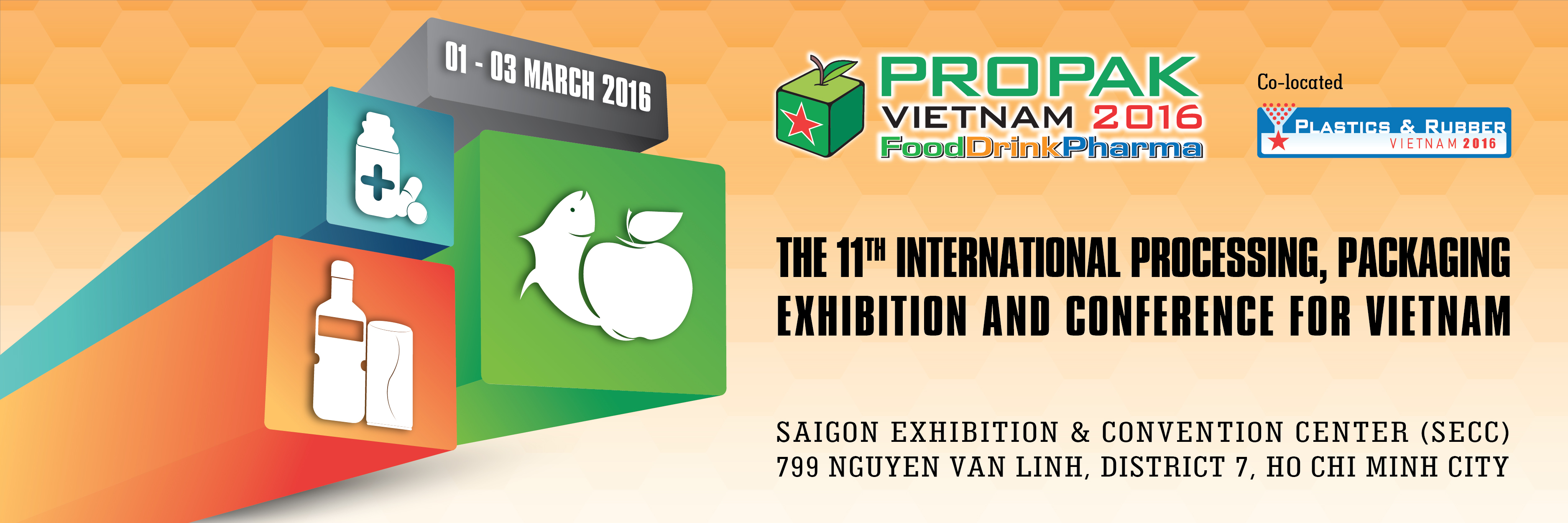2016 ベトナム国際包装および食品加工展示会
