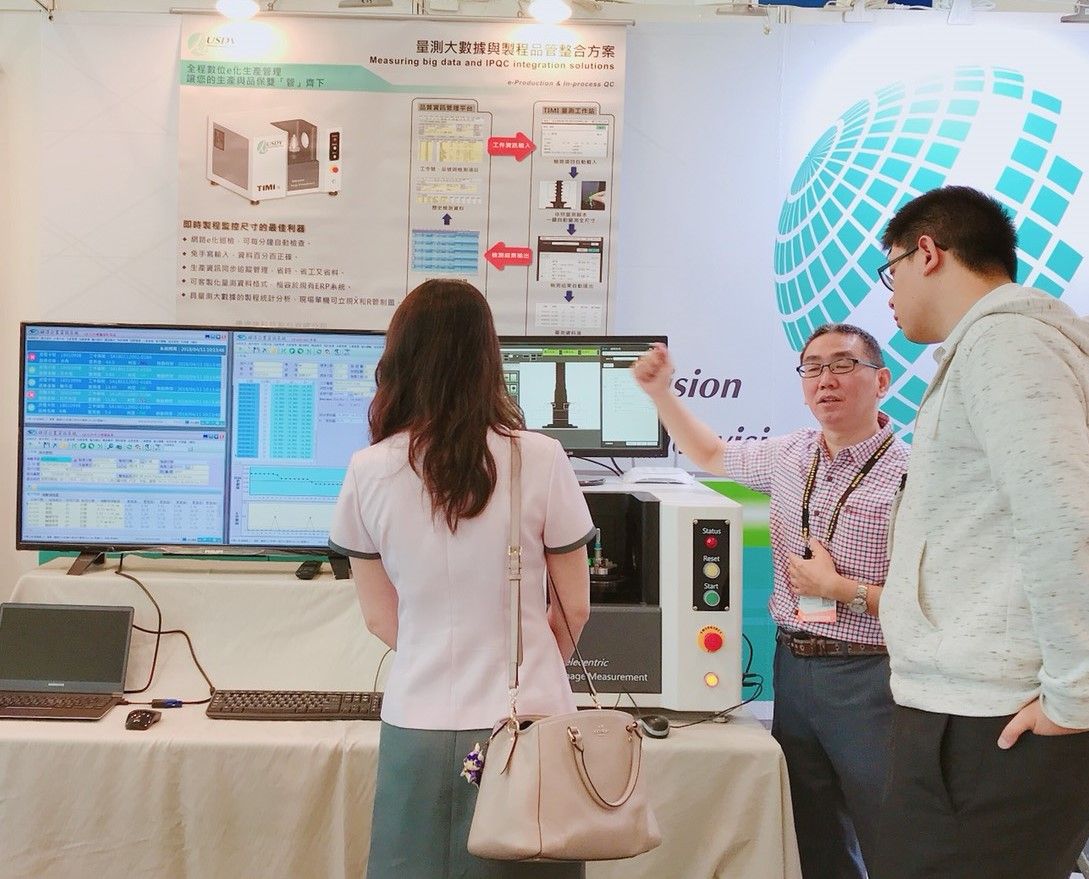 2018年首次展示量測機聯網成果